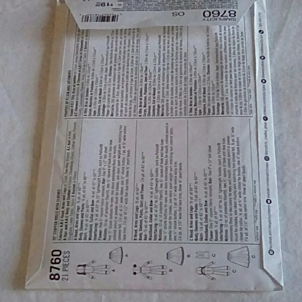 Simplicity 8760 25
